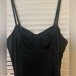 Y2K 2000’s black Express slip dress